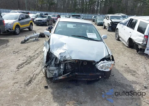 2003 Toyota Corolla Le z USA, uszkodzony, nr VIN JTDBR32E830020266